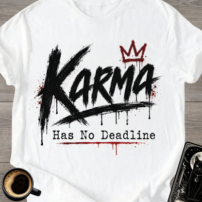 Karma Has No Deadline T-Shirt
