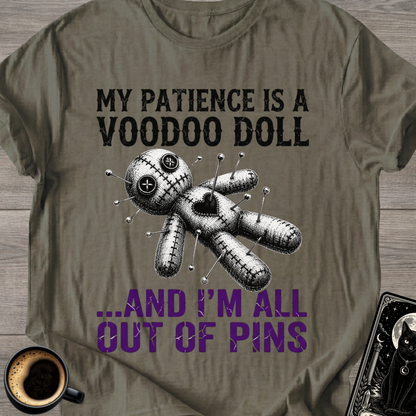 My Patience Is a Voodoo Doll T-Shirt