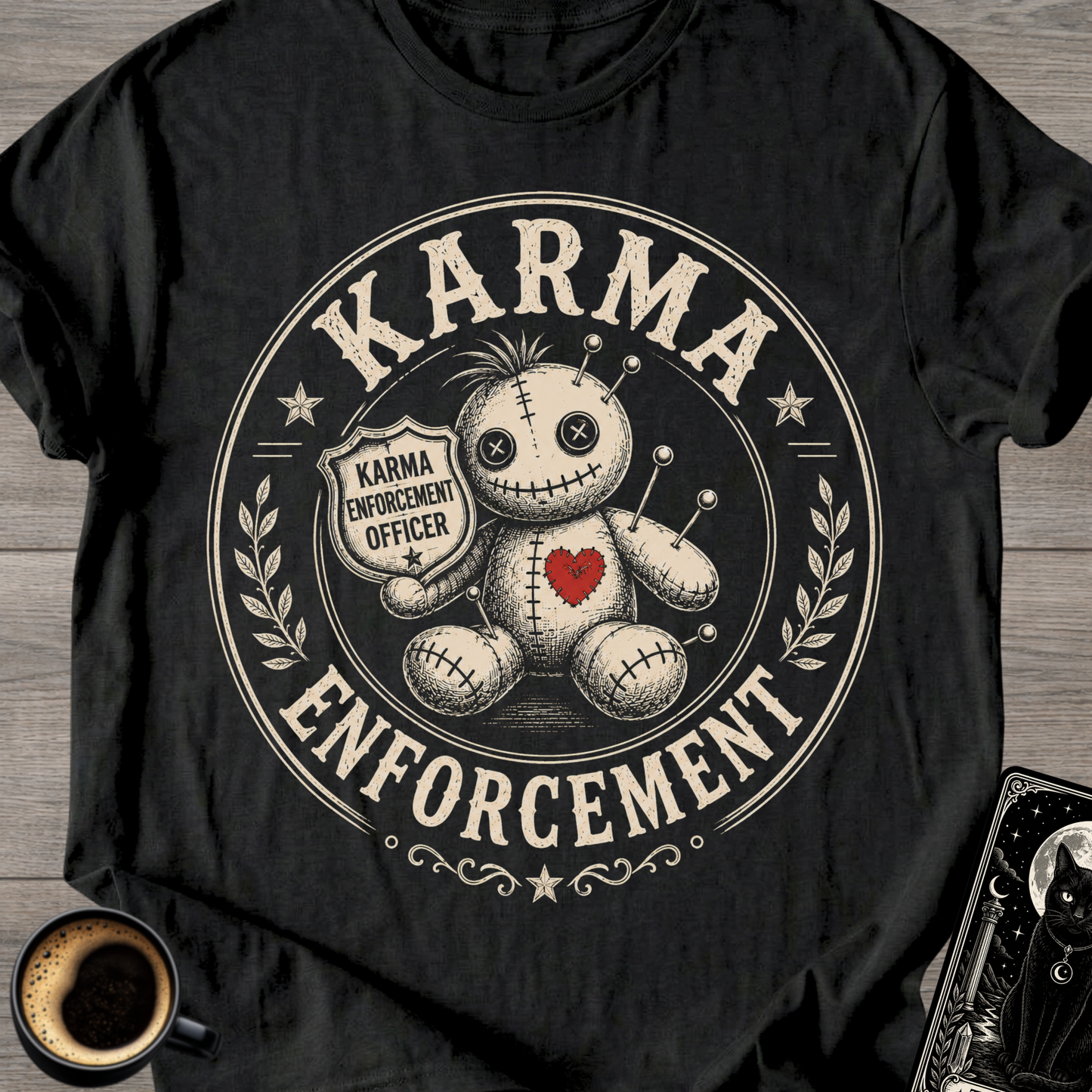 Karma Enforcement Officer T-Shirt
