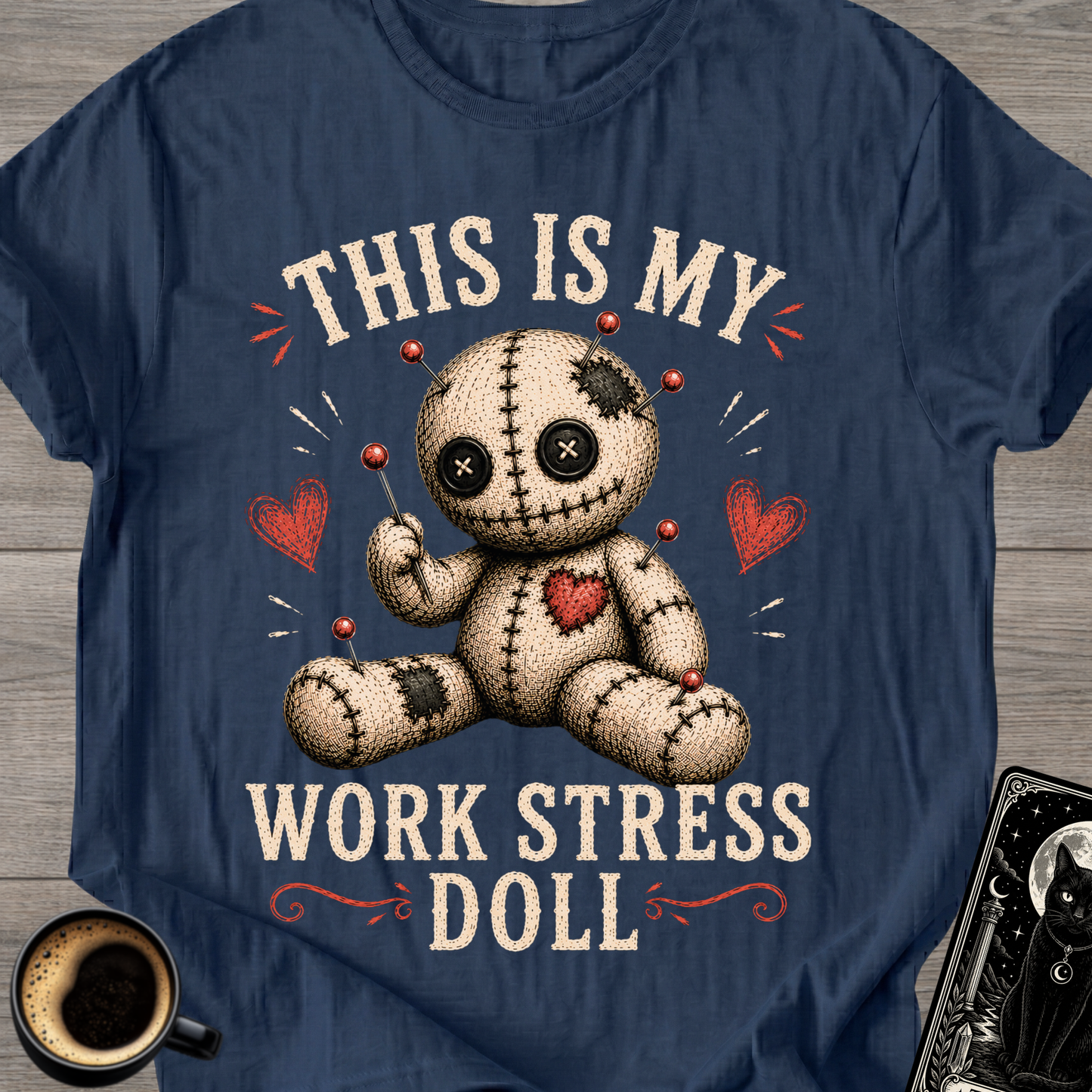 This Is My Work Stress Doll T-Shirt