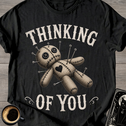 Thinking of You Voodoo Doll - T-Shirt