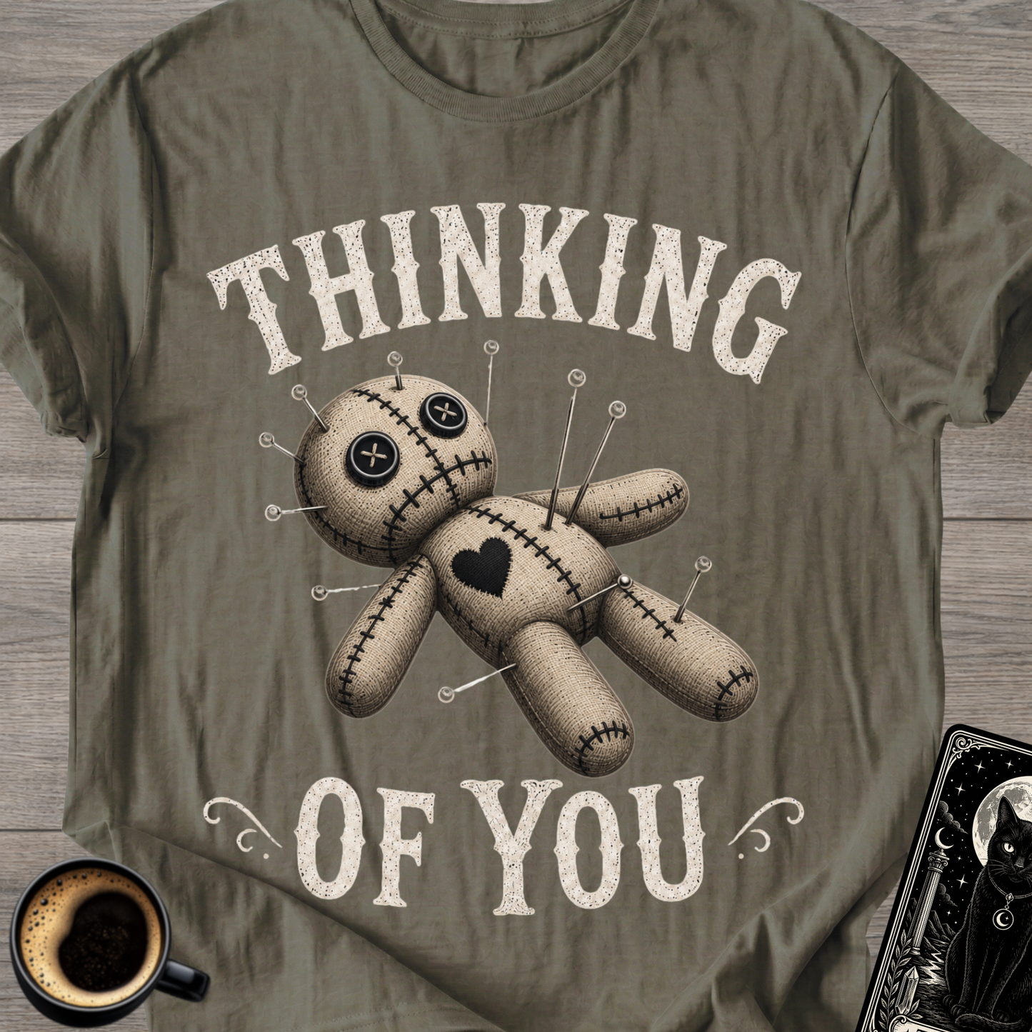 Thinking of You Voodoo Doll - T-Shirt