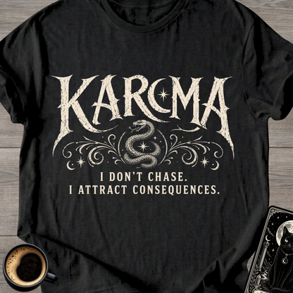 I Don’t Chase - Karma T-Shirt