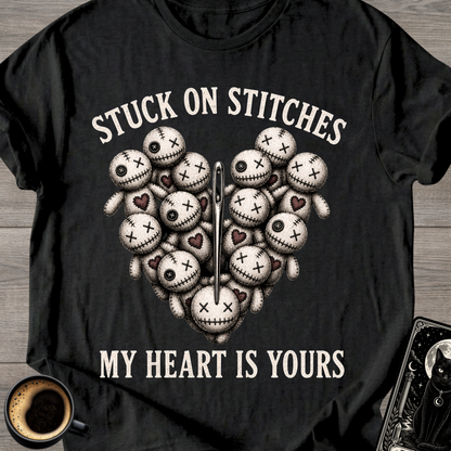 Stuck on Stitches Heart T-Shirt