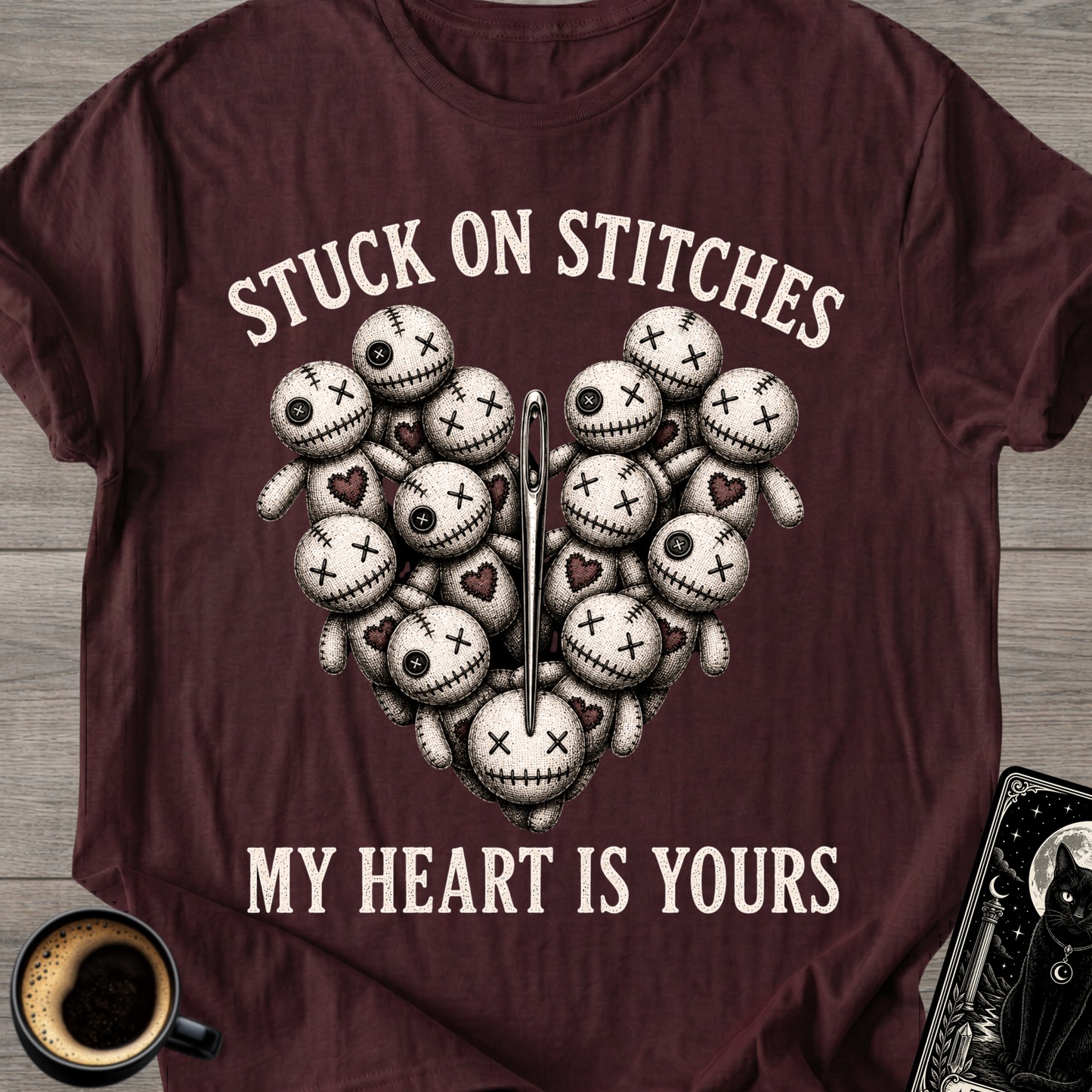 Stuck on Stitches Heart T-Shirt