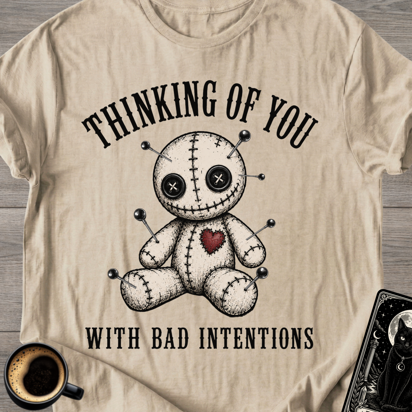 Bad Intentions Voodoo Doll T-Shirt