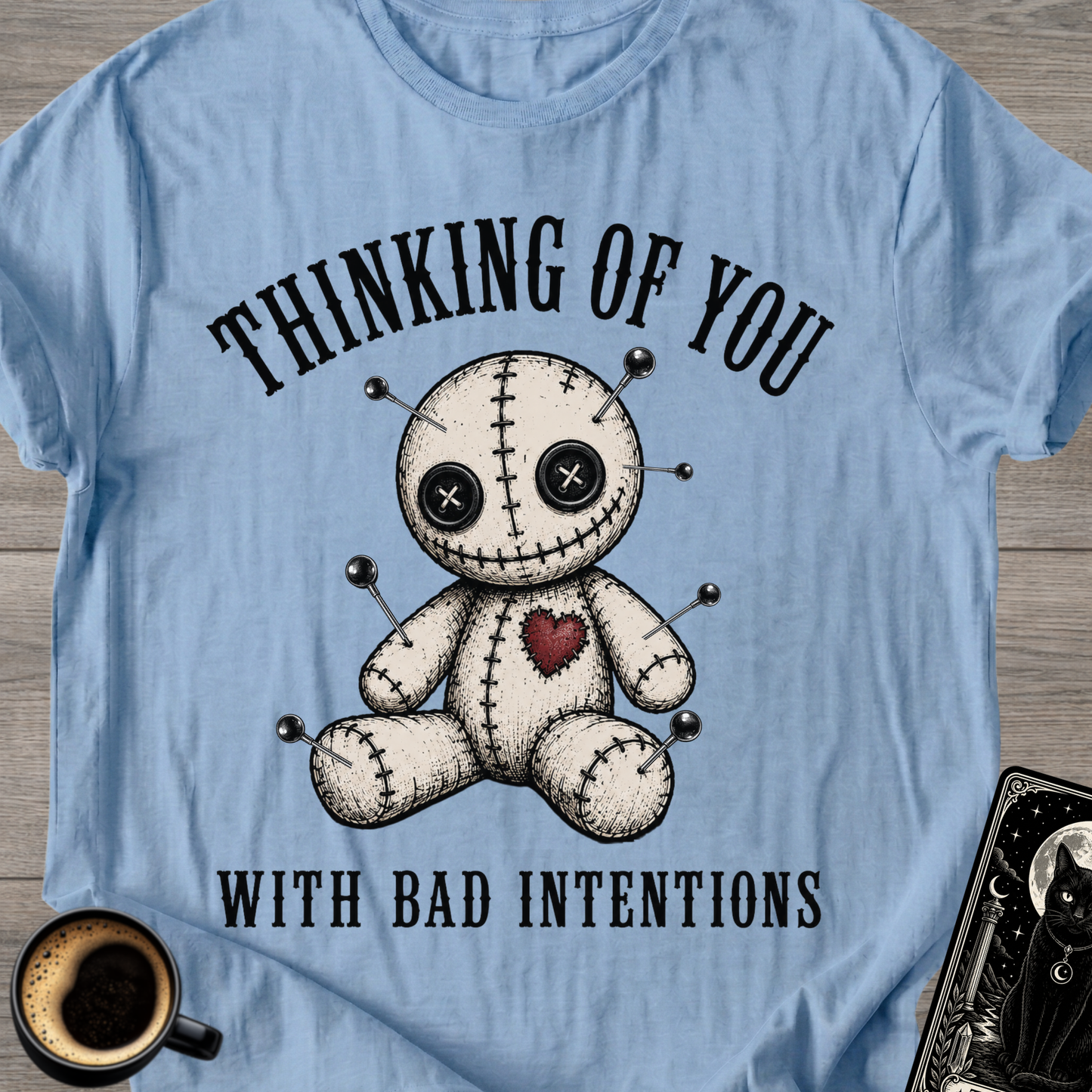 Bad Intentions Voodoo Doll T-Shirt