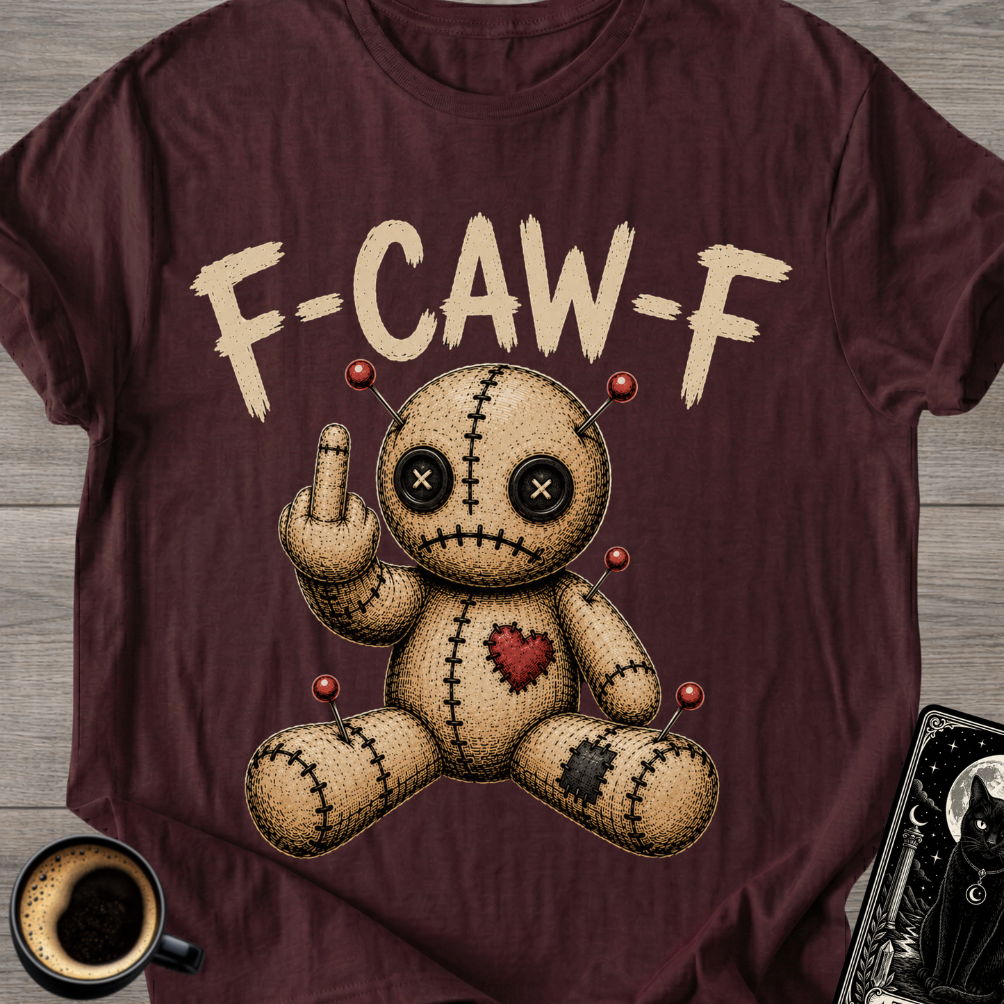 F-CAW-F Voodoo Doll T-Shirt