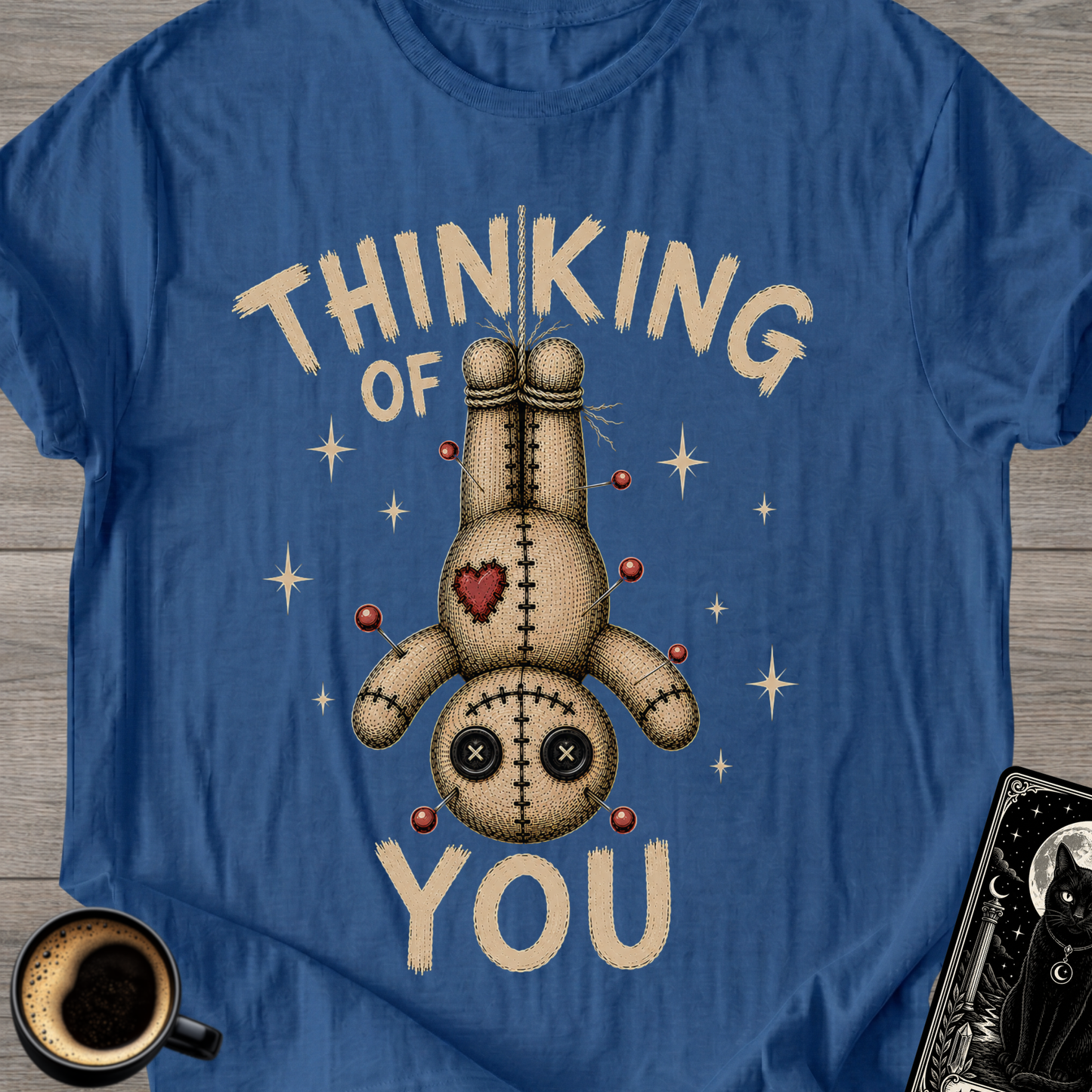 Upside Down Voodoo Doll T‑Shirt