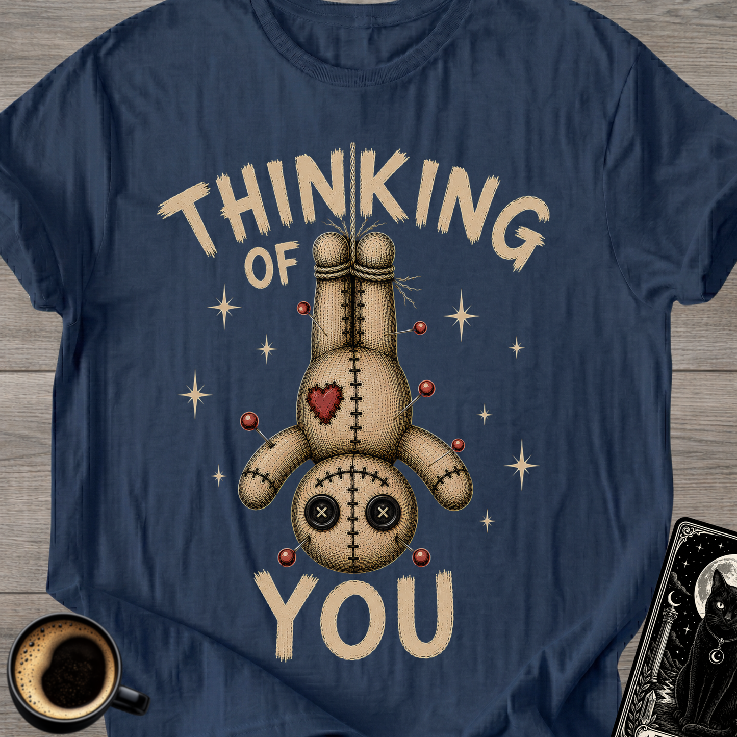 Upside Down Voodoo Doll T‑Shirt