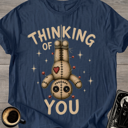 Upside Down Voodoo Doll T‑Shirt