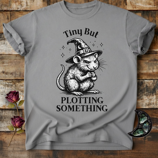 Tiny But Plotting Something Rat T-Shirt